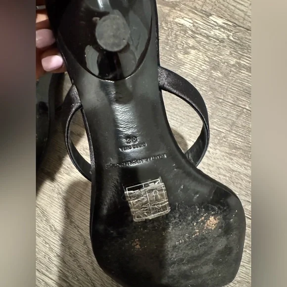 Alexander Wang Black Minimalist Sandals - Picture 4 of 11